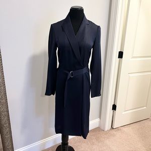 Theory Navy Dress Sz 6 NWT